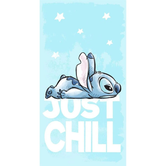 Serviette de Plage Lilo & Stitch - Stitch Just Chill