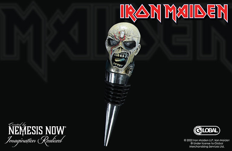 Iron Maiden Bottle Stopper - Piece of Mind 