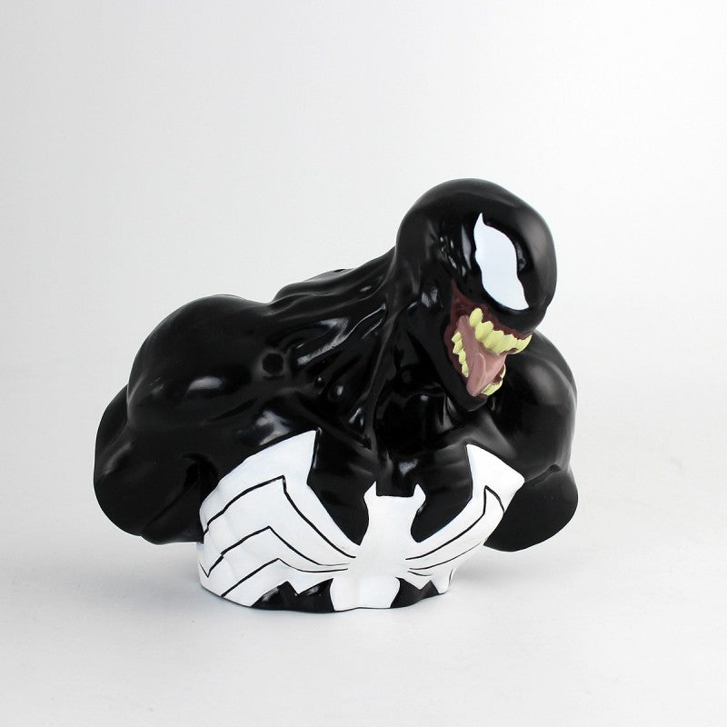 Salvadanaio a forma di busto di Venom della Marvel 