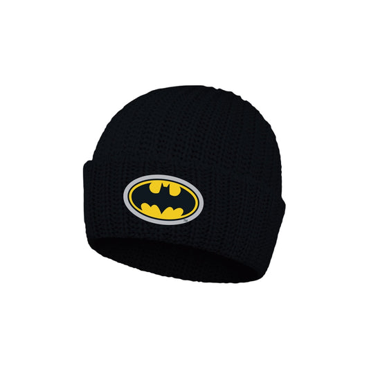 BATMAN Logo Bonnet Tricoté 56/58cm