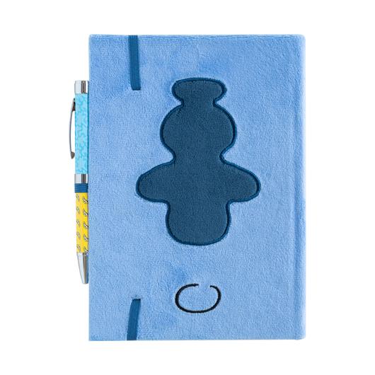 Lilo &amp; Stitch Furry Notebook + Projector Pen - Stitch