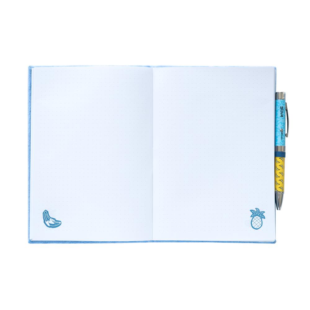 Lilo &amp; Stitch Furry Notebook + Projector Pen - Stitch