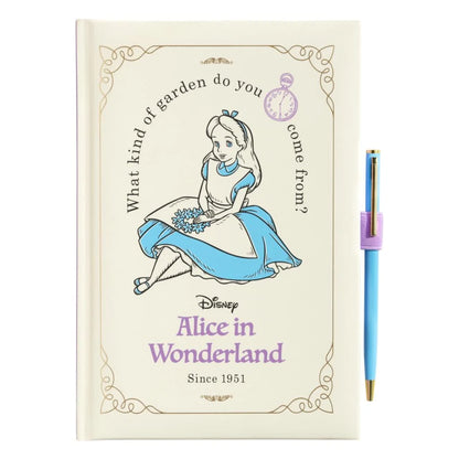 Alice in Wonderland Notebook with Pen