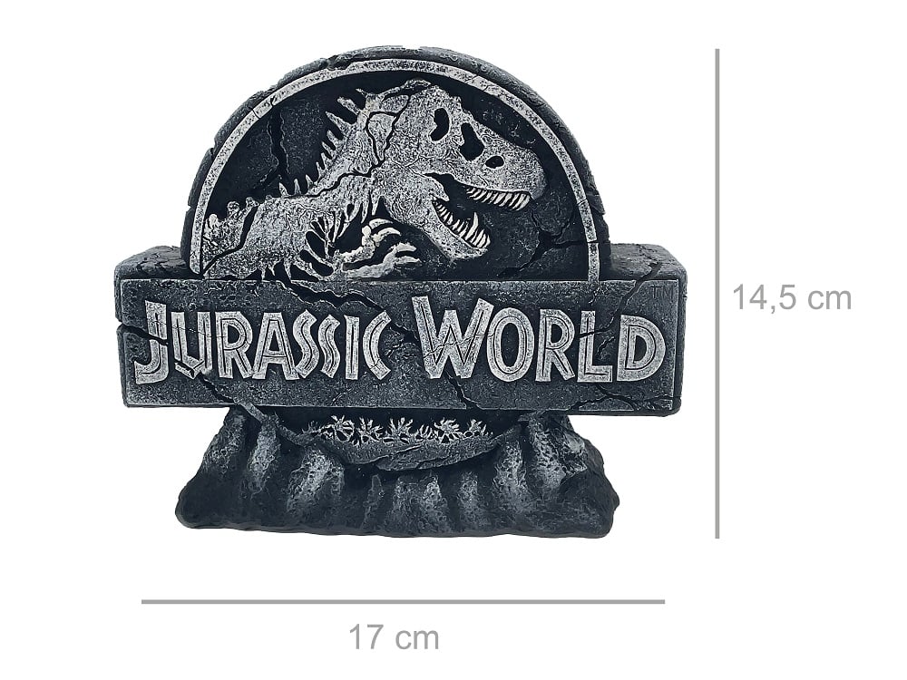 Jurassic World Piggy Bank - Logo