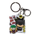 Batman &amp; Joker 3D Keychain - PRE-ORDER*