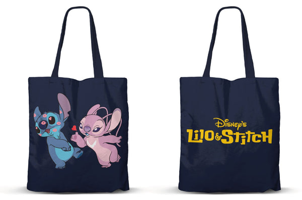 Tote Bag Premium 40 x 33 x 1 cm STITCH & ANGEL – Love