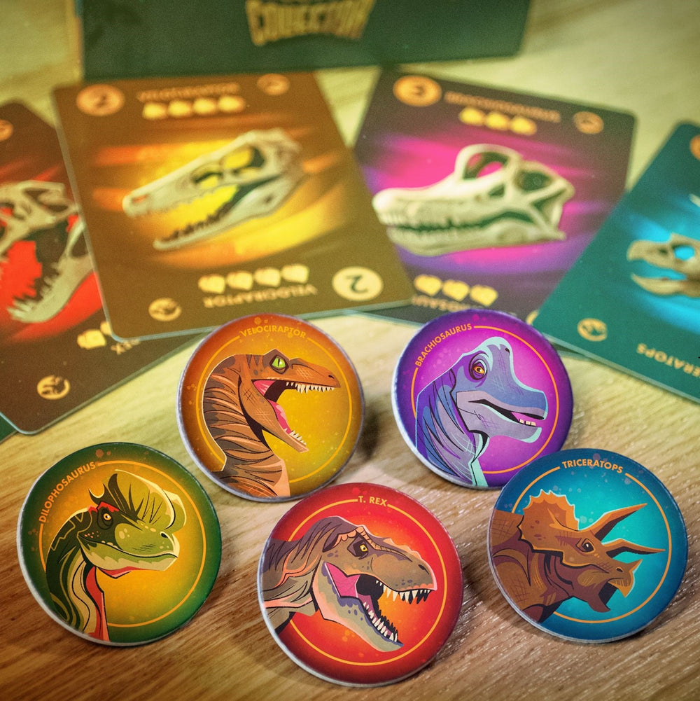Gioco di carte "Digger" di Jurassic Park 