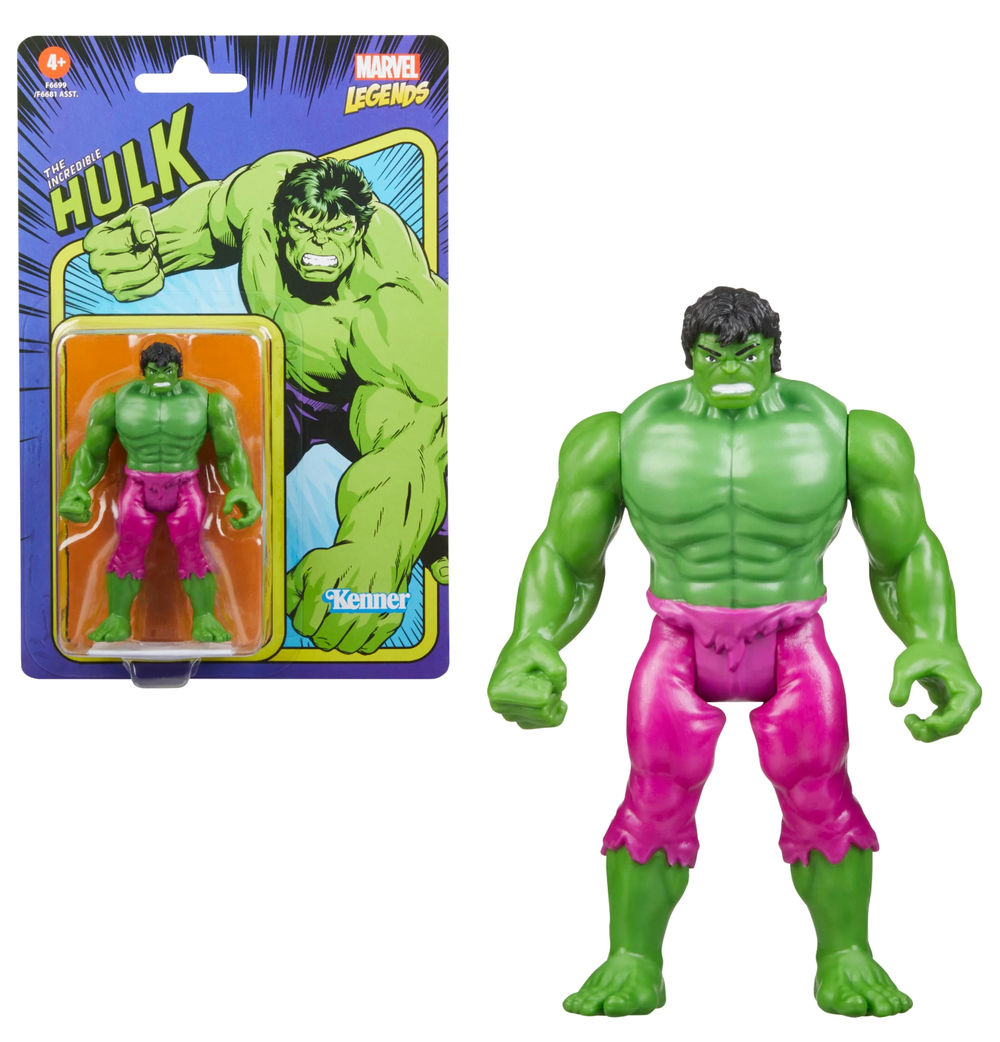 Action figure Hulk Retro Marvel Legends Retro 375