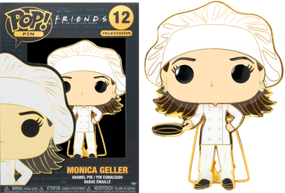 FRIENDS Pop Large Enamel Pin N° 12 Monica Chef