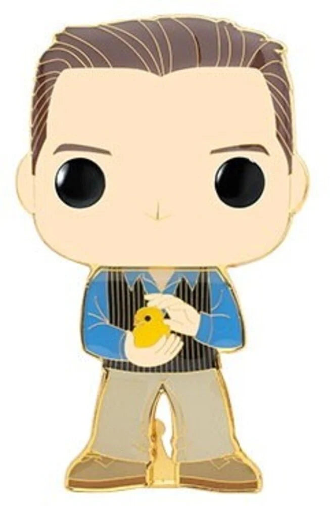 Chandler Bing Pop! Pin Friends POP! Pin pin's émaillé Chandler Bing avec Canard 10 cm