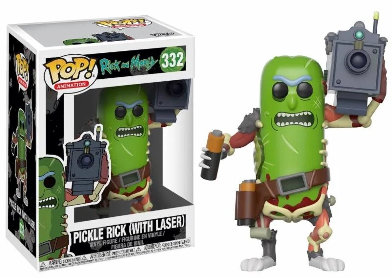 Rick-ornichon avec Laser