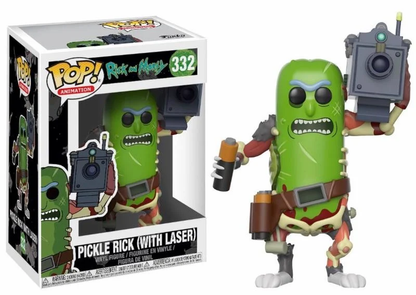 pop pickle rick with laser 332