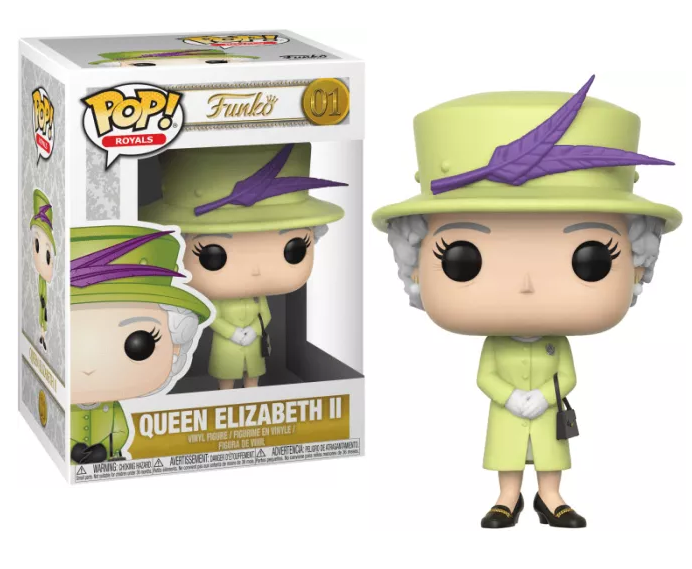 Pop! Reine Elizabeth II avec Tenue Verte