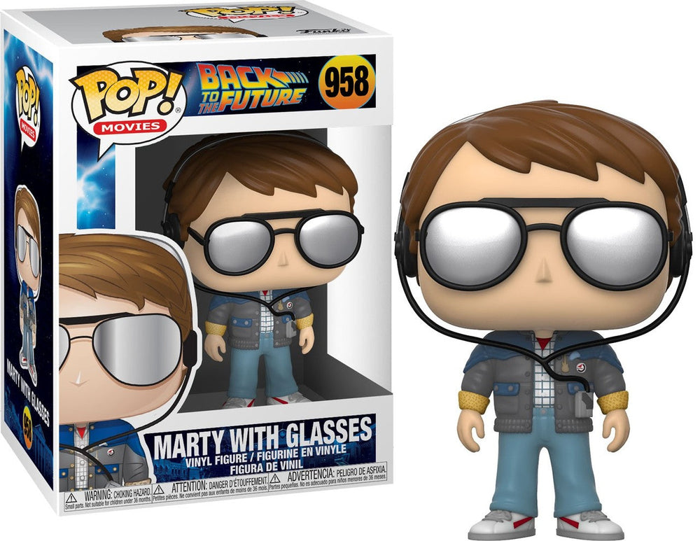 Pop! Marty McFly with Glasses