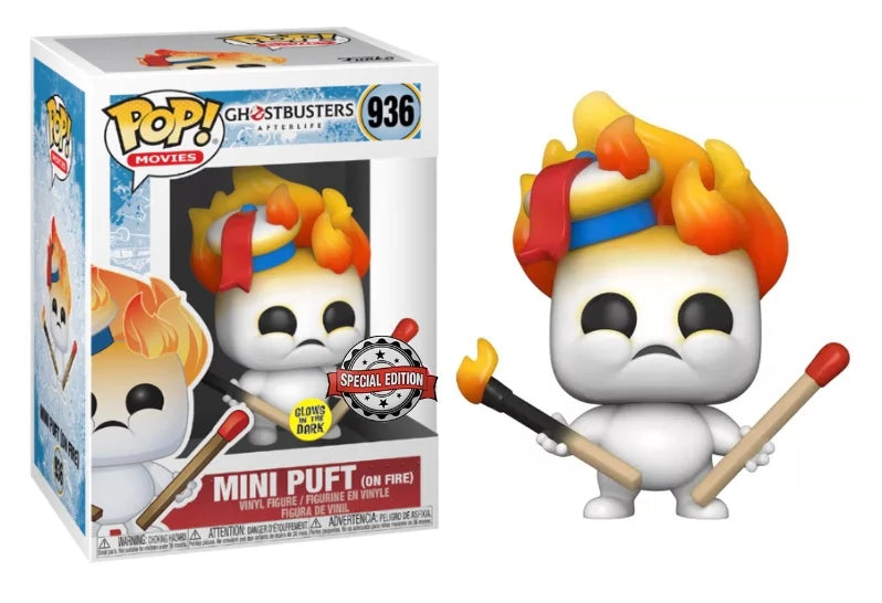Pop! Mini Puft on Fire (GLOW)