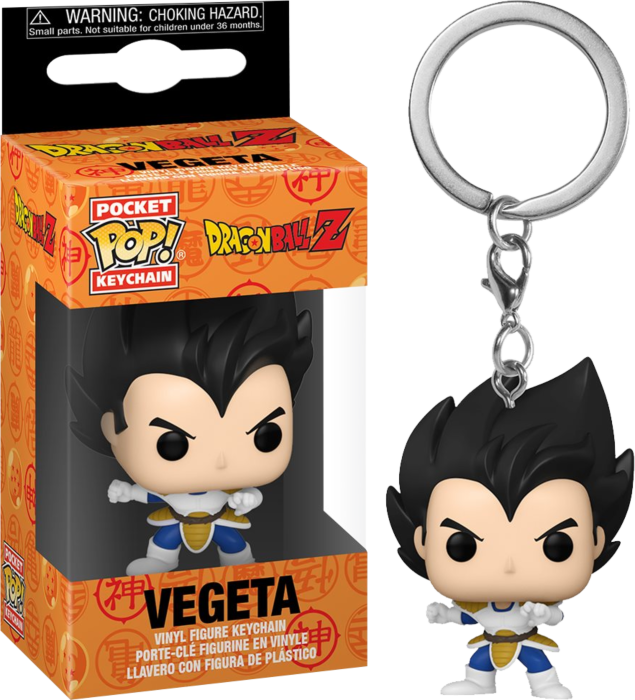 DRAGON BALL Z Pocket Pop Keychain Vegeta