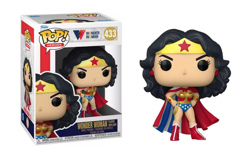Pop! Wonder Woman Classic avec Cape