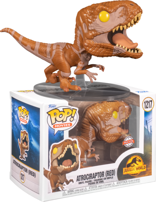Pop! Atrociraptor (Rouge)