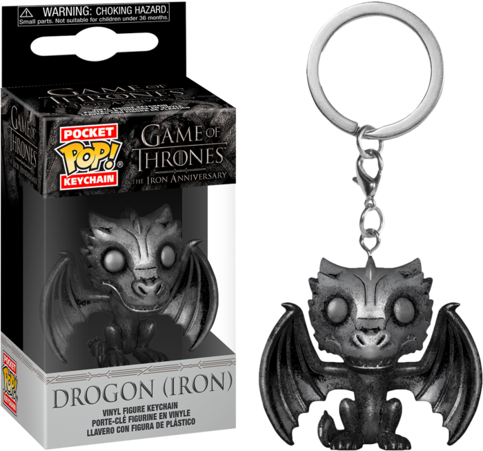 Portachiavi Pop! Drogon (Ferro) 