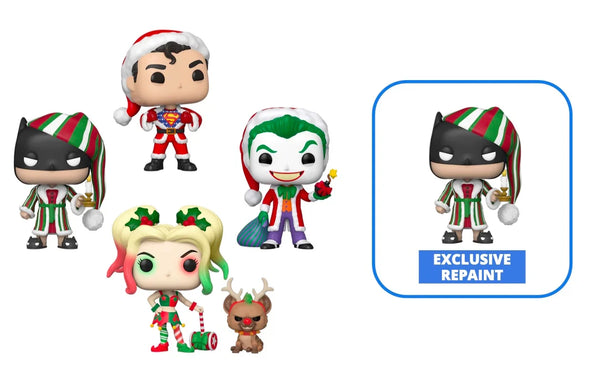 Funko Super Heroes DC Holiday 4 PACK (SE) – DC Comics