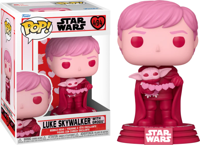 Pop! Luke Skywalker avec Grogu