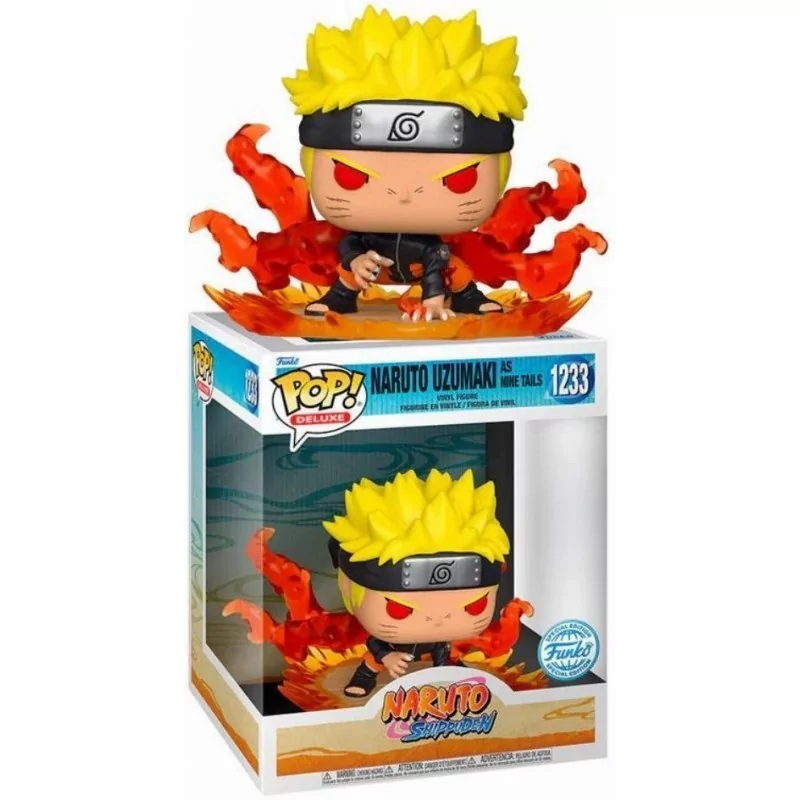 Pop! Deluxe Naruto Uzumaki Neuf Queues (SE)