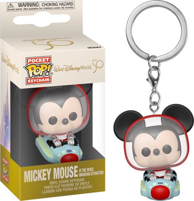 Pop! Keychain Mickey Space Mountain 