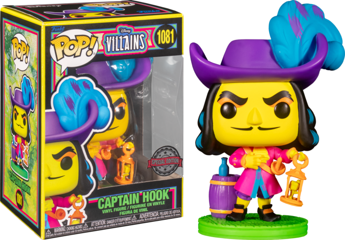 Pop! Capitaine Crochet (Black Light) (SE)