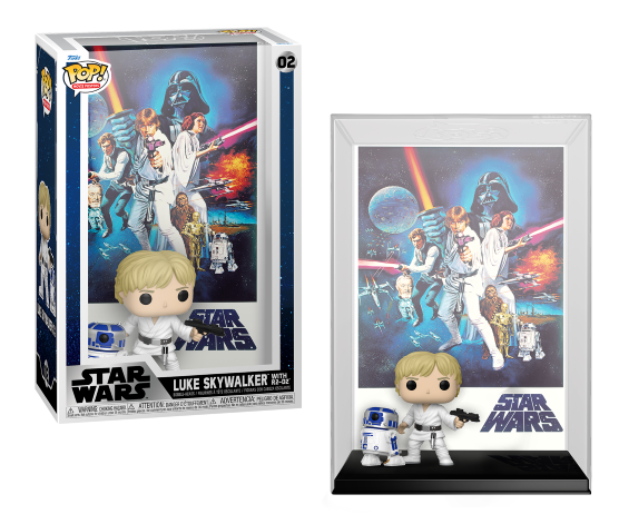Pop! Poster del film Luke Skywalker con R2-D2