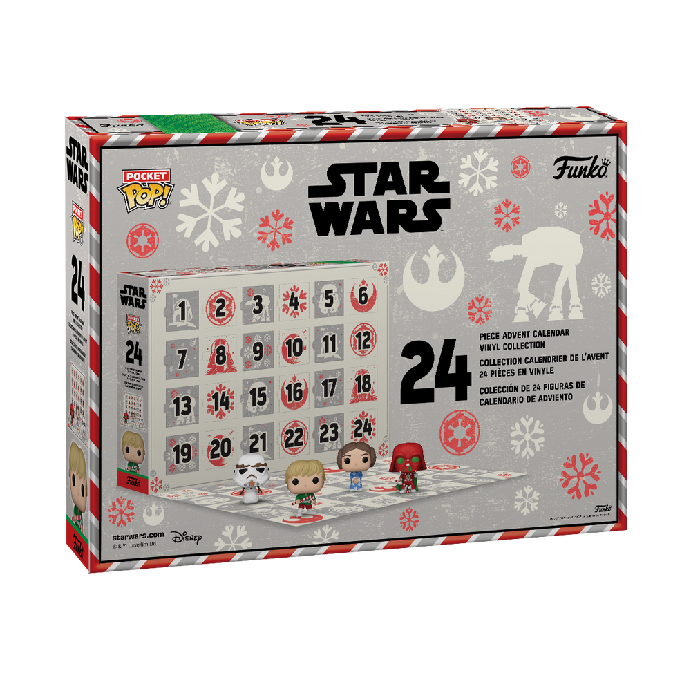 Calendrier de l'Avent Star Wars - Pocket Pop!