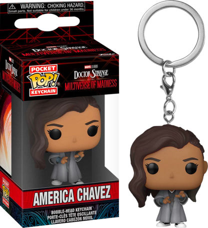 DOCTOR STRANGE 2 Pocket Pop Keychains America Chavez