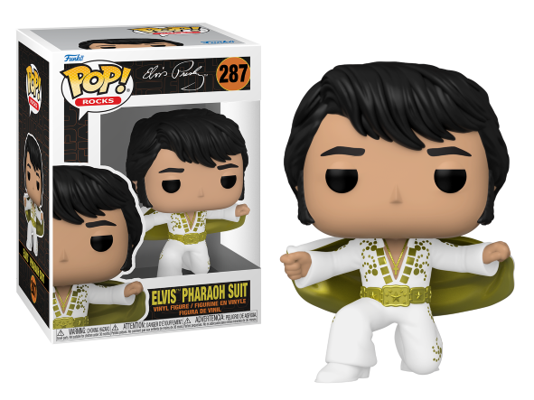 Pop! Elvis Presley in abito da faraone 