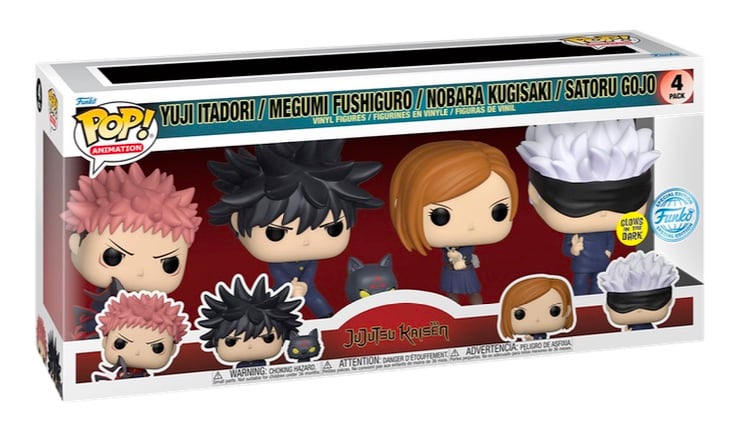 JuJuTsu Kaisen 4 PACK (SE)