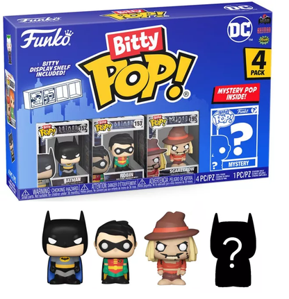 bitty pop dc comics 4 pack series 1