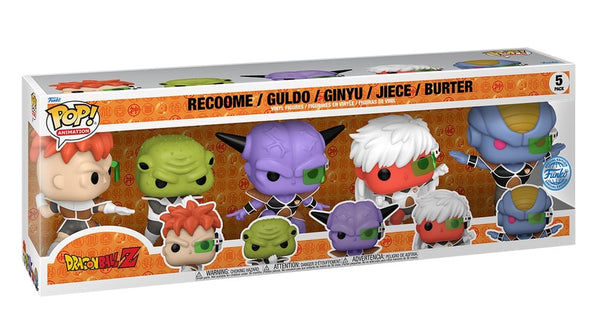 DRAGON BALL Z POP Animation 5 Pack Ginyu Force