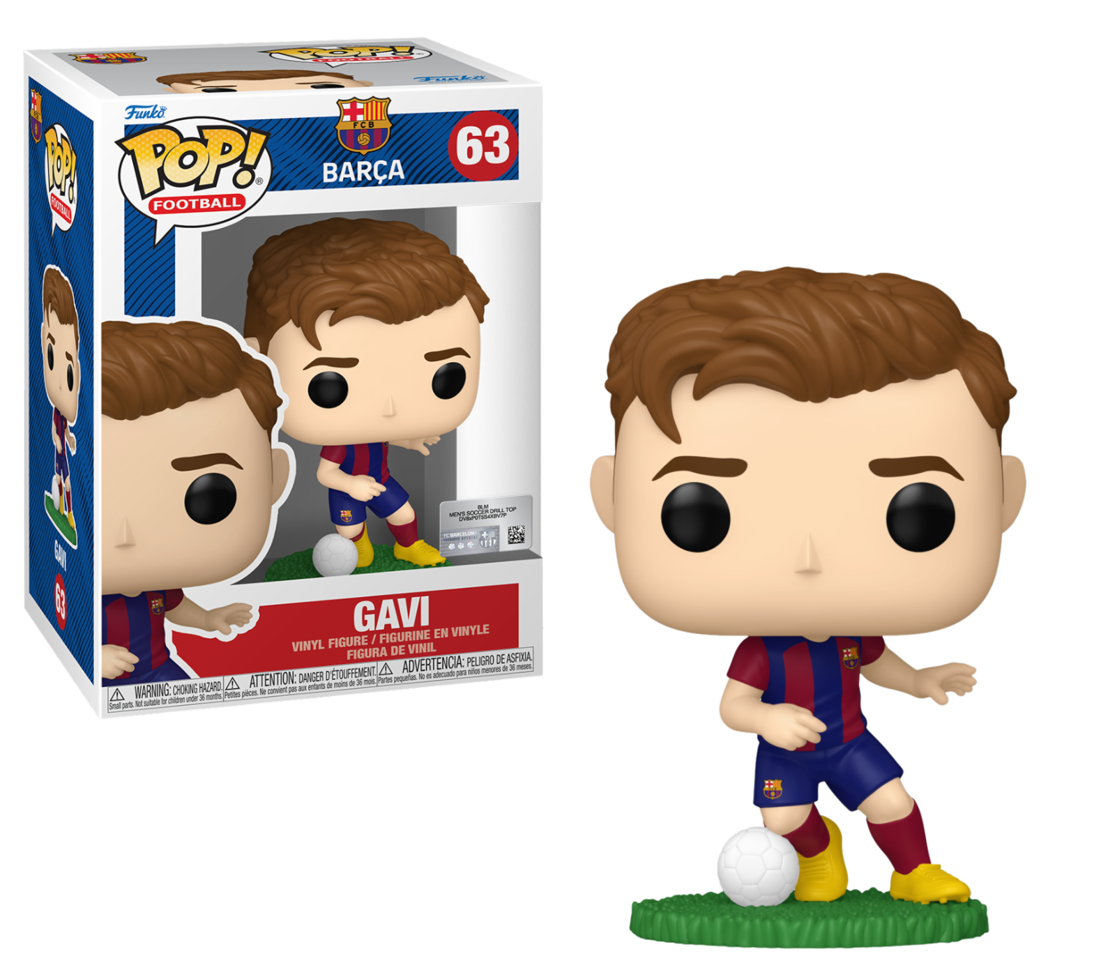 BARCELONA POP Football N° 63 Gavi