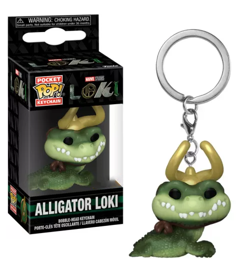 Portachiavi Pop! Alligator Loki
