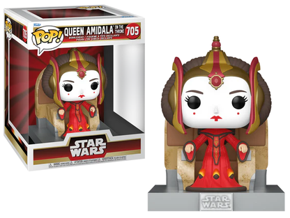 STAR WARS 1 POP Deluxe N° 705 Amidala sur Throne