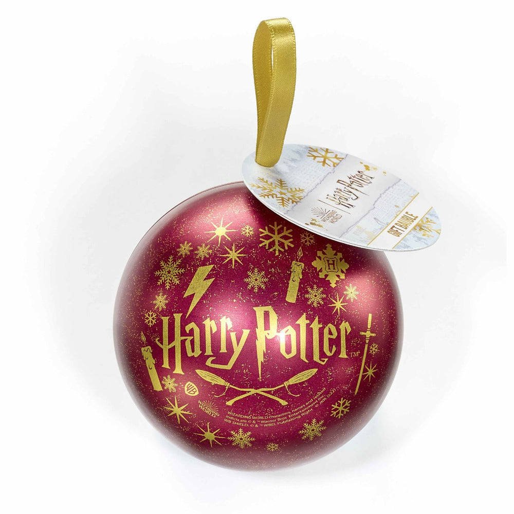 Gryffindor-Weihnachtskugel als Geschenk - Gryffindor-Halskette