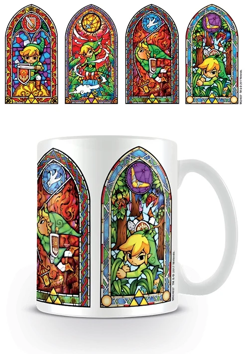 Tazza The Legend of Zelda - Vetro colorato