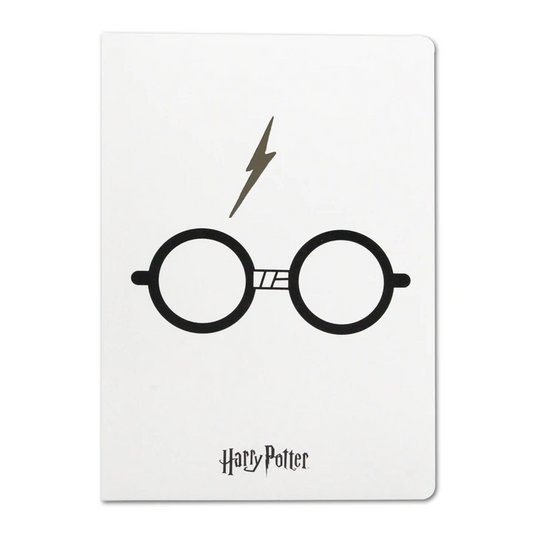 Harry Potter Notebook - Lightning and Glasses