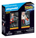Doppelpack Marty McFly und Dr. Brown - PLAYMOBIL
