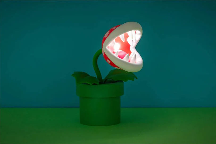 Super Mario Light - Mini Piranha Plant - 20 cm