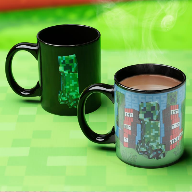 Minecraft Thermoactive Mug - Creeper