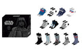 Star Wars - Calendario in scatola regalo - 12 paia di calzini