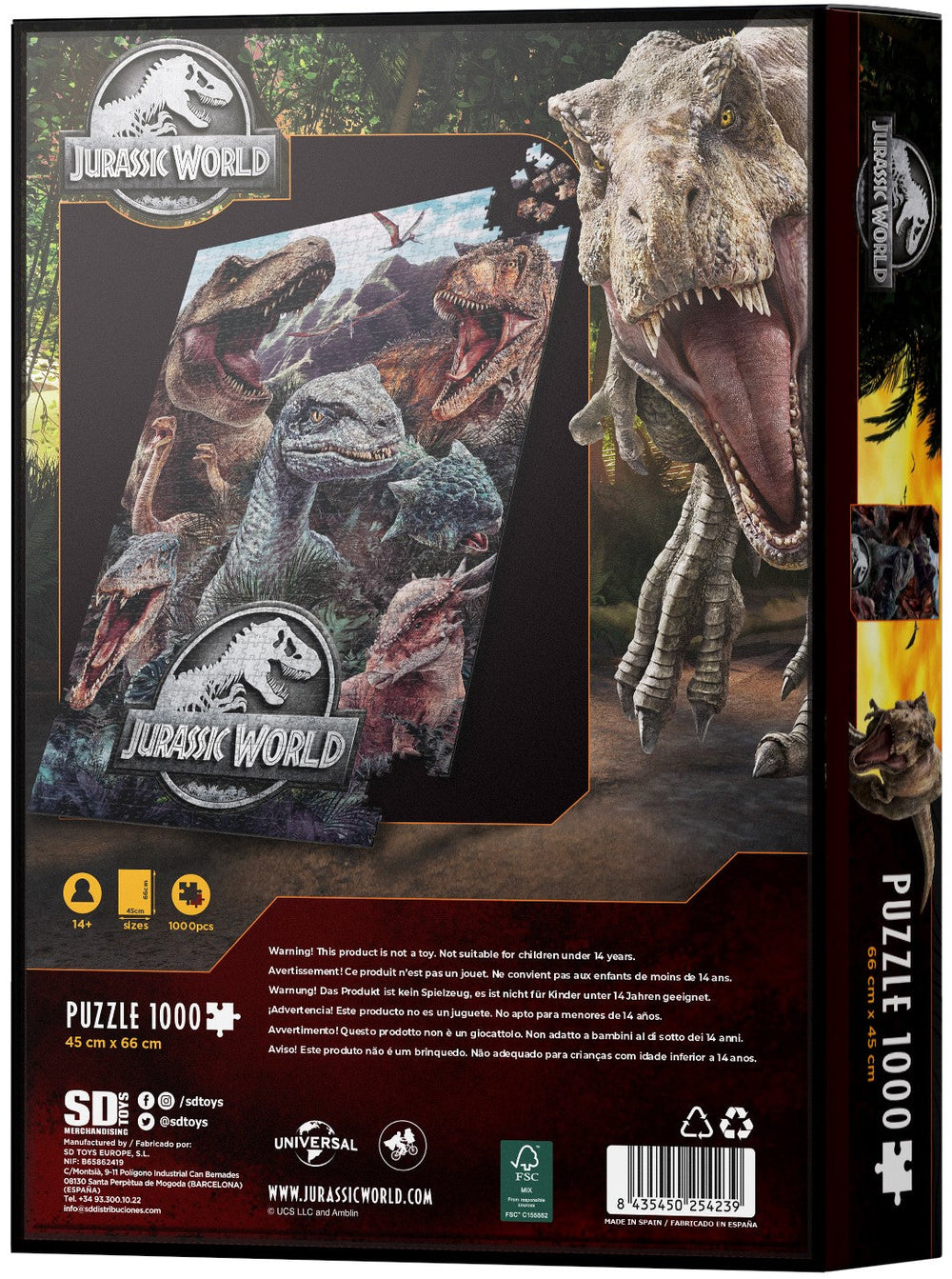 Puzzle Jurassic World - Poster Compo 