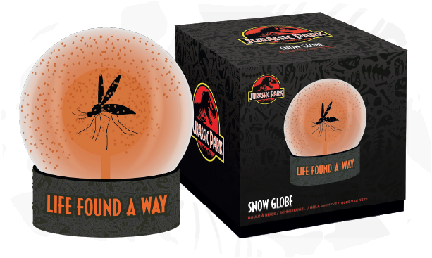 Globo di neve Jurassic Park - Zanzara