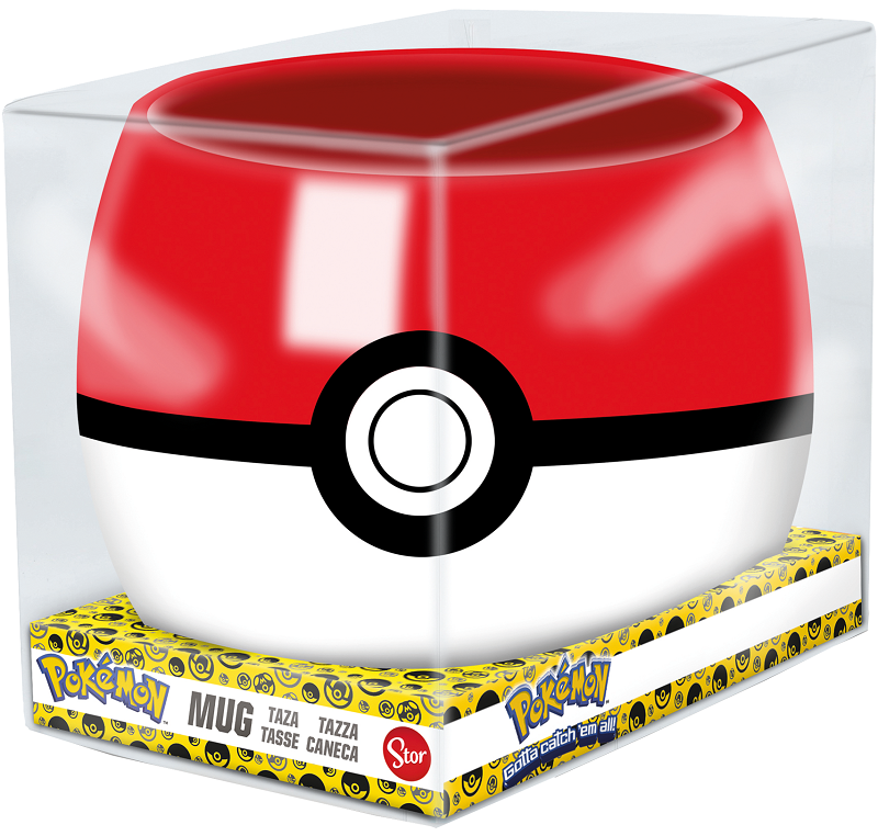 Becher 3D Pokémon Pokéball – 445 ml