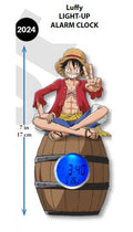 One-Piece-Lichtwecker - Luffy sur Tonneau
