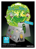 Tech Stickers Pack Rick &amp; Morty - Adventures 